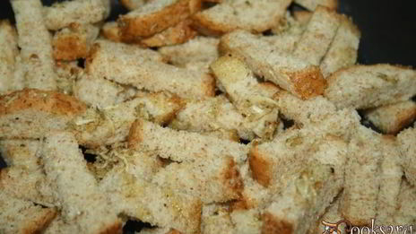 пшеничные сухарики с сыром