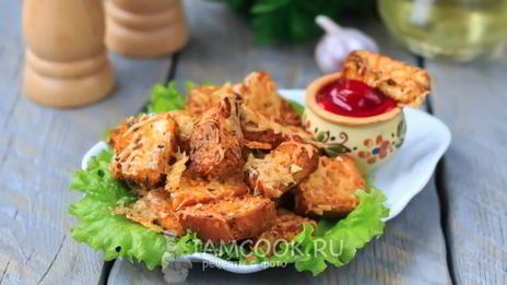 сухарики с сыром в духовке