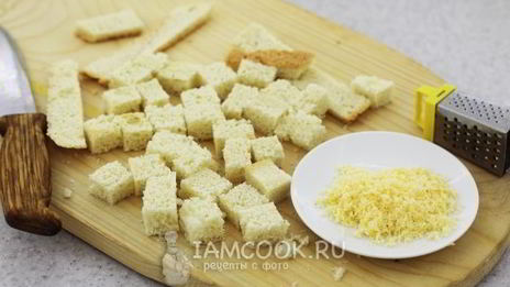 сухарики с сыром