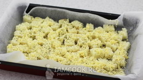 сухарики с сыром