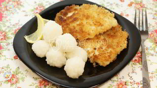 Тилапия в сухариках