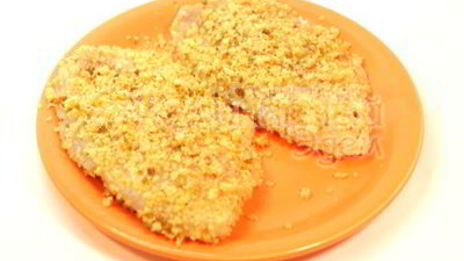 тилапия в сухариках