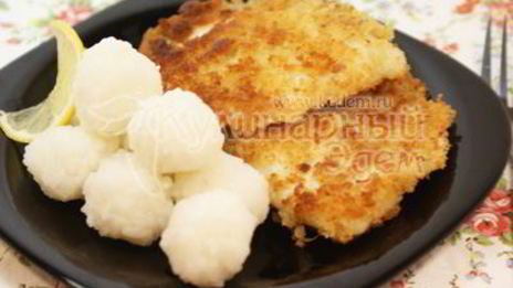 тилапия в сухариках