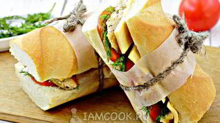 Сэндвич с курицей