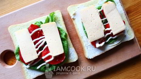 сэндвич со свининой