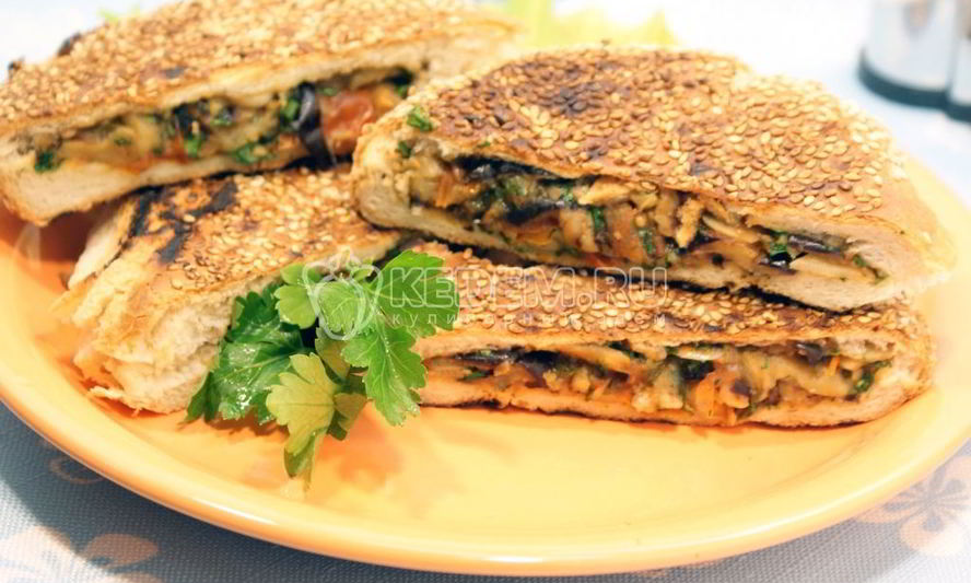 Рецепт вегетарианского сэндвича