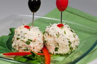 Сырные крабовые шарики