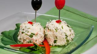 Сырные крабовые шарики