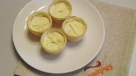 тарталетки с красной икрой