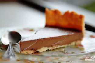 Шоколадный тарт