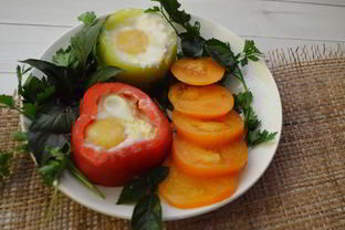 Яичница в перце