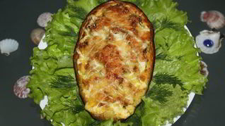 Закуска из баклажан Ноев ковчег