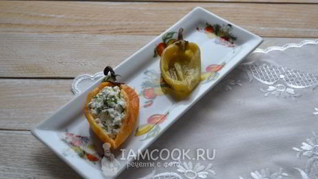 закуска из болгарского перца в беконе