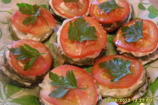 Закуска из кабачка с сыром