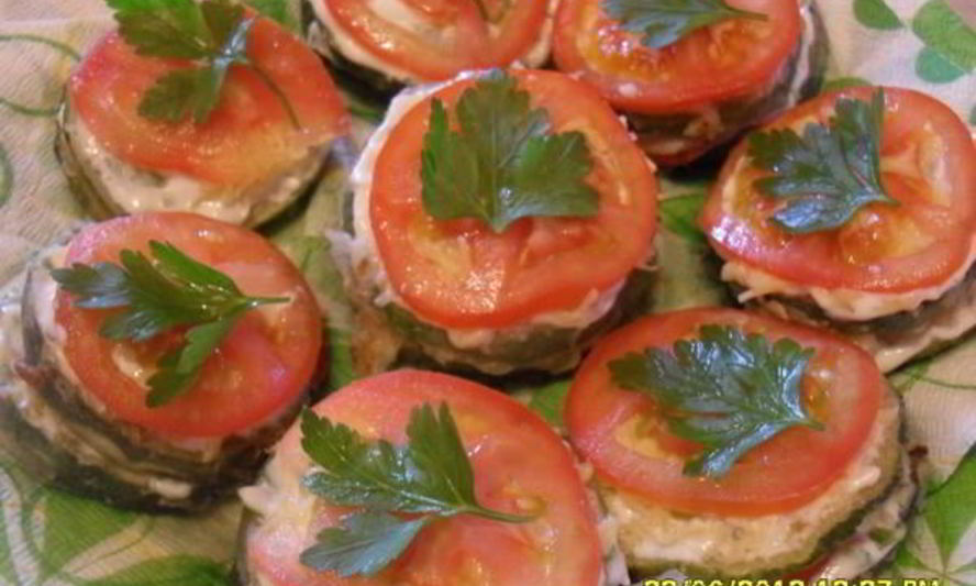 Рецепт закуски из кабачка с сыром