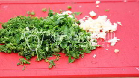 закуска из кабачков с помидорами и зеленью