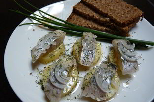 Закуска из селeдки