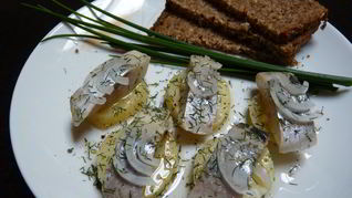 Закуска из селeдки