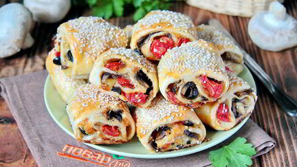 Закуска из шампиньонов