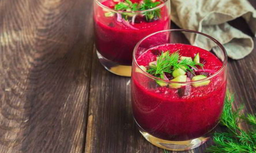 Рецепт закуски из свеклы и гороха