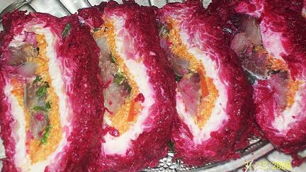 Закуска из свеклы