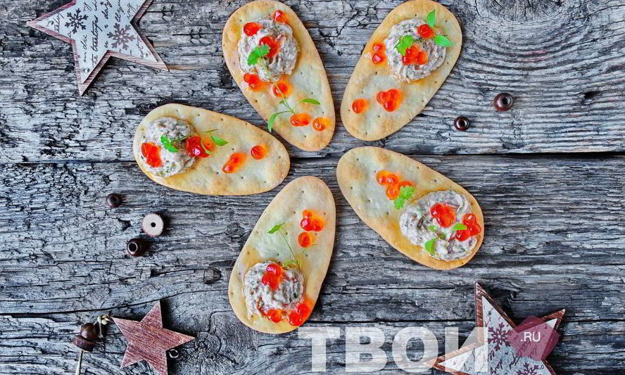 Рецепт закуски на чипсах