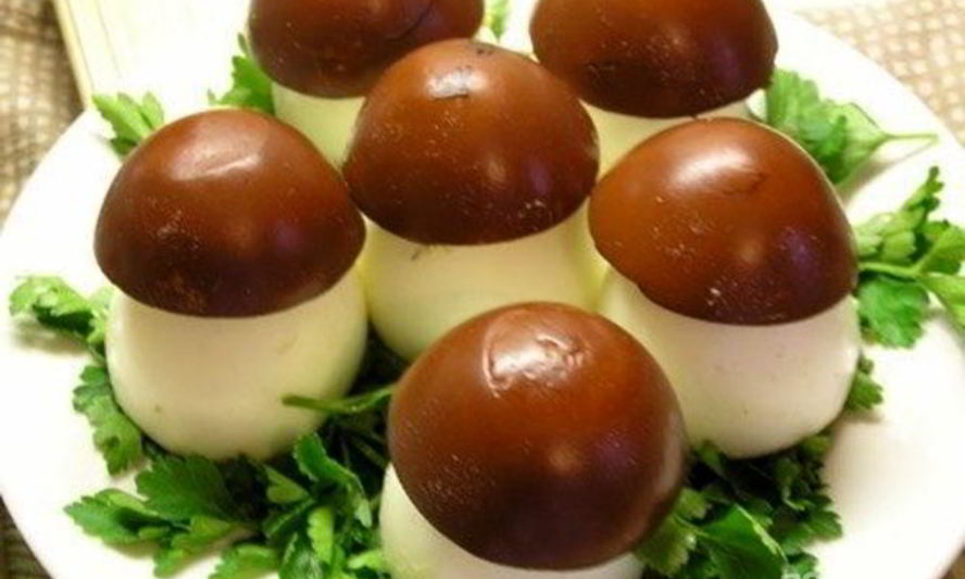 Рецепт закуски подосиновики