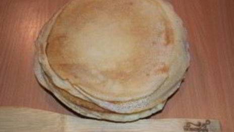 закуска с блинами