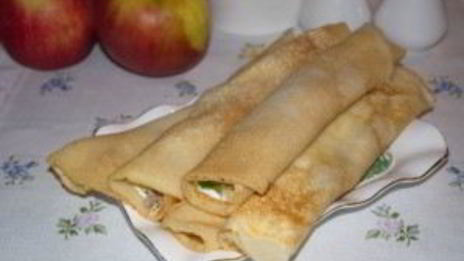 закуска с блинами