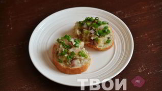 Закуска с сельдью