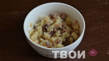 закуска с сельдью