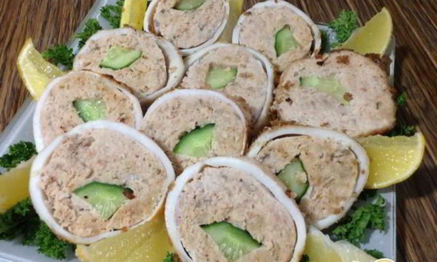 Рецепт закуски сердце океана