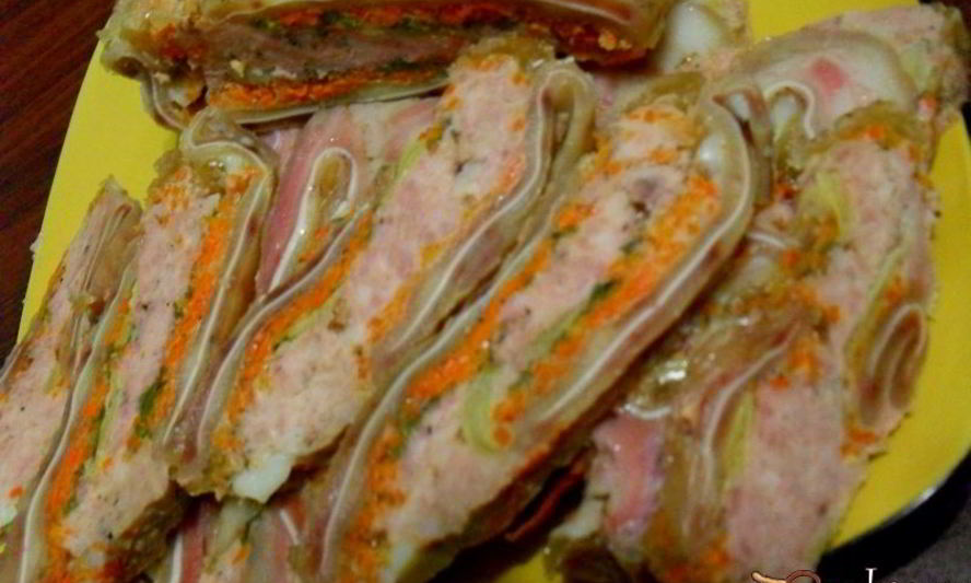 Рецепт закуски ушки хрюшки