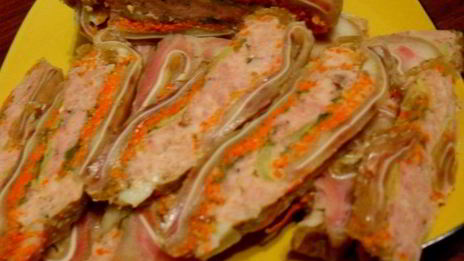 закуска ушки хрюшки