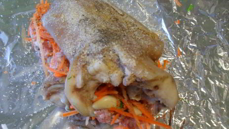 закуска ушки хрюшки