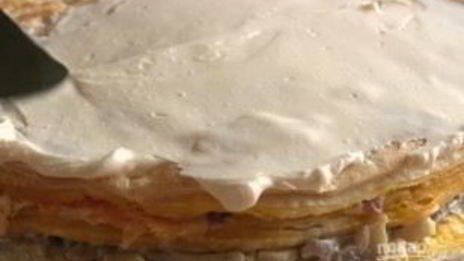 закусочный торт наполеон