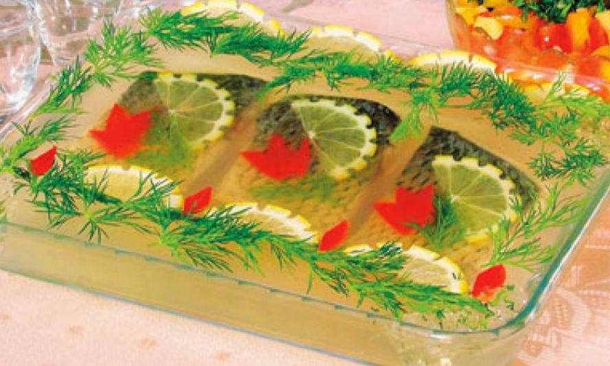 Рецепт заливного из карпа