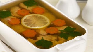 Заливное из семги