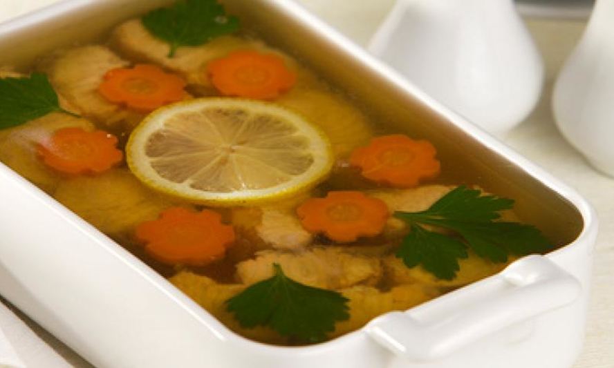 Рецепт заливного из семги