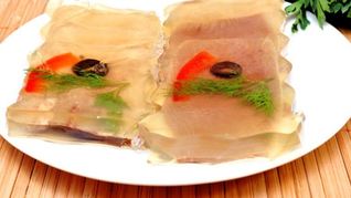 Заливное из языка