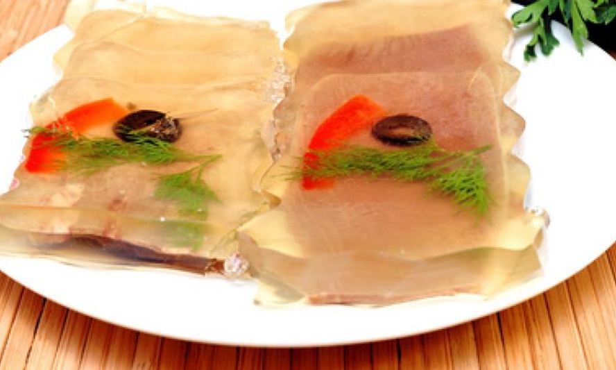 Рецепт заливного из языка