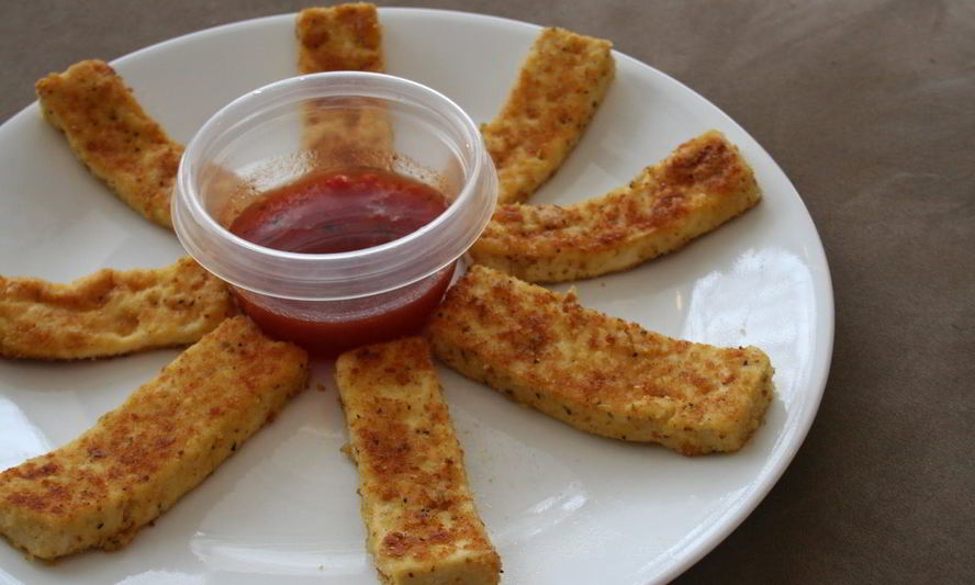 Рецепт жареного сыра тофу