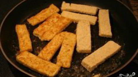 жареный сыр тофу